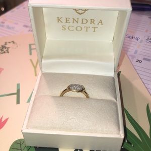 USA Pave Diamond Ring